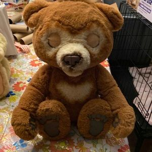 FurReal Cubby The Curious Bear Interactive Plush Friend  18” tall